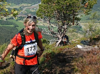 Gunn Skrede til topps i Holmøyskarrennet